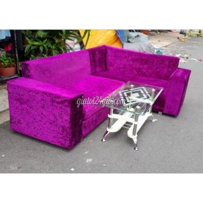 Nội Thất, Đồ Gia Dụng Quận Tân Phú - Hồ Chí Minh Sofa L 2 Ghế Băng Tím Ngồi Xem Tivi Bàn 95% Nội Thất, Đồ Gia Dụng Quận Tân Phú - Hồ Chí Minh Sofa L 2 Ghế Băng Tím Ngồi Xem Tivi Bàn 95%