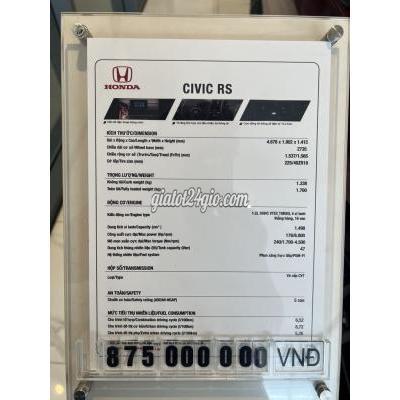 Ô Tô Quận 7 - Hồ Chí Minh Honda Civic Khuyến Mãi Khủng Giá Xả Kho Ô Tô Quận 7 - Hồ Chí Minh Honda Civic Khuyến Mãi Khủng Giá Xả Kho