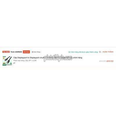 Phụ Kiện (màn Hình, Chuột...) Quận Thanh Khê - Đà Nẵng Cáp Displayport To Displayport 1.4 Ugreen Phụ Kiện (màn Hình, Chuột...) Quận Thanh Khê - Đà Nẵng Cáp Displayport To Displayport 1.4 Ugreen