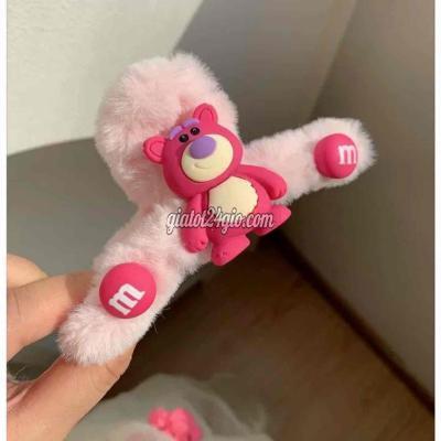 Phụ Kiện Thời Trang Quận Bình Tân - Hồ Chí Minh Kẹp Tóc Lông Gấu Dâu Lotus Phụ Kiện Thời Trang Quận Bình Tân - Hồ Chí Minh Kẹp Tóc Lông Gấu Dâu Lotus