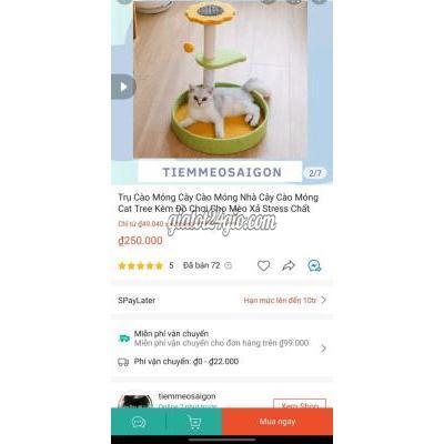 Phụ Kiện, Thức Ăn, Dịch Vụ Quận Tân Bình - Hồ Chí Minh Trụ Cào Móng Mèo Phụ Kiện, Thức Ăn, Dịch Vụ Quận Tân Bình - Hồ Chí Minh Trụ Cào Móng Mèo