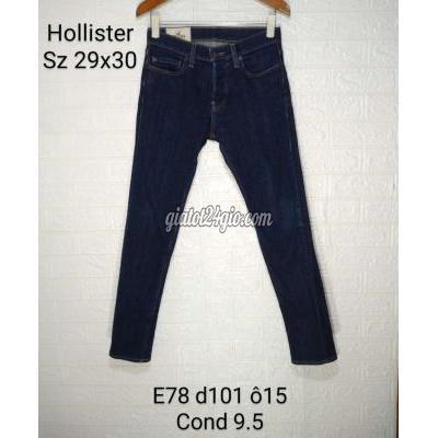 Quần Áo Quận Tây Hồ - Hà Nội Quần Jeans Nam Hollister Size 29x30 Quần Áo Quận Tây Hồ - Hà Nội Quần Jeans Nam Hollister Size 29x30