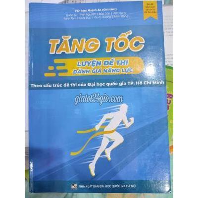 Sách Quận 1 - Hồ Chí Minh Tăng Tốc Luyện Đề Thi Đgnl Hcm