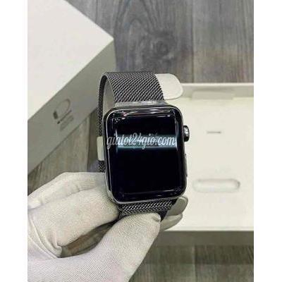 Thiết Bị Đeo Thông Minh Quận Bình Tân - Hồ Chí Minh Apple Watch Series 3 38mm Thép Trắng Fullbox 99% Thiết Bị Đeo Thông Minh Quận Bình Tân - Hồ Chí Minh Apple Watch Series 3 38mm Thép Trắng Fullbox 99%