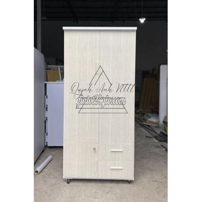 Tủ, Kệ Gia Đình Quận 4 - Hồ Chí Minh Tủ Quần Áo 2 Cánh - 1m8 - Ngăn Kéo - Bền Màu Tủ, Kệ Gia Đình Quận 4 - Hồ Chí Minh Tủ Quần Áo 2 Cánh - 1m8 - Ngăn Kéo - Bền Màu