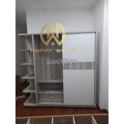 Tủ, Kệ Gia Đình Quận Bình Thạnh - Hồ Chí Minh Tủ Áo Cửa Lùa Cộng Kệ Bo Góc Tủ, Kệ Gia Đình Quận Bình Thạnh - Hồ Chí Minh Tủ Áo Cửa Lùa Cộng Kệ Bo Góc