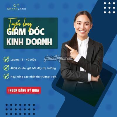 Việc Làm Thành Phố Thủ Đức - Hồ Chí Minh Tuyển 5 Giám Đốc Kinh Doanh Làm Việc Tại Q2 Việc Làm Thành Phố Thủ Đức - Hồ Chí Minh Tuyển 5 Giám Đốc Kinh Doanh Làm Việc Tại Q2