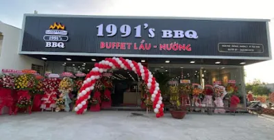 1991's bbq - buffet lẩu nướng trà vinh - nhà hàng
