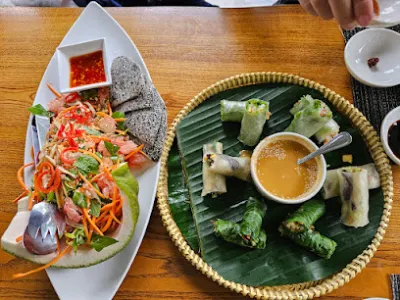 an nhien garden vegetarian - nhà hàng chay  cafe - nhà hàng cho người ăn chay