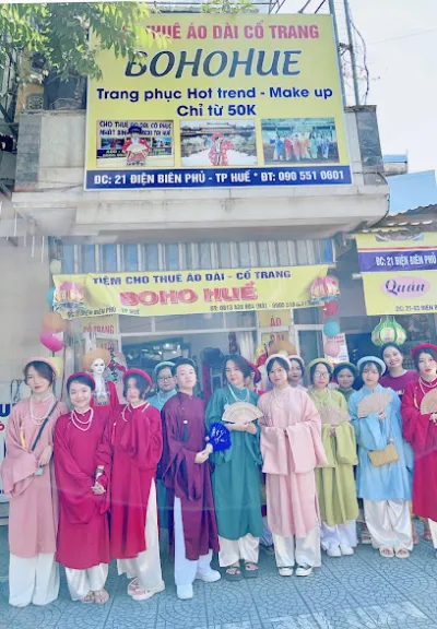 áo dài cổ trang bohohue - cửa hàng trang phục truyền thống