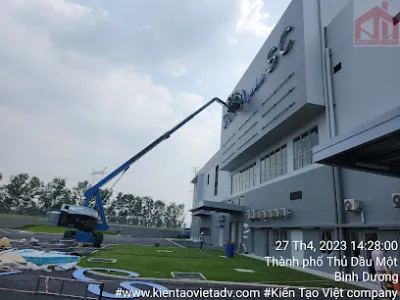 bảng hiệu quảng cáo ở bình dương - văn phòng công ty