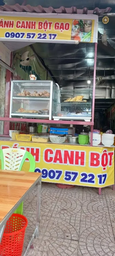 bánh canh bột gạo - quán ăn nhỏ