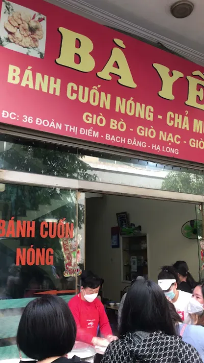 bánh cuốn chả mực bà yến - nhà hàng