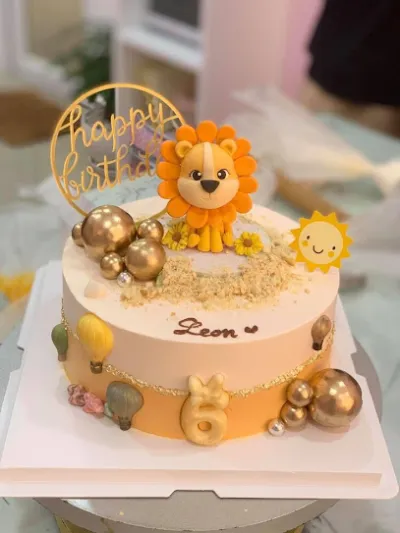 bánh sinh nhật lý tròn - tiệm bánh