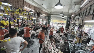 barber shop long sài gòn 331 hùng vương khu đàn ông - tiệm cắt tóc