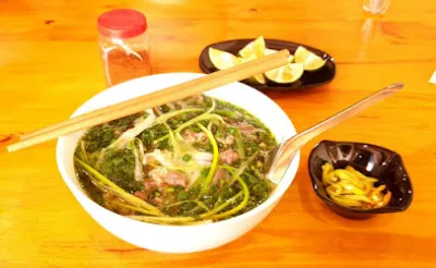 bia tâm phở gân bò - nhà hàng phở