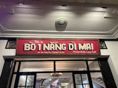 bò 1 nắng dì mai - má ruột bò ba lạng rưỡi - nhà hàng việt nam