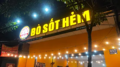 bò sốt hẻm - mỹ tho - nhà hàng