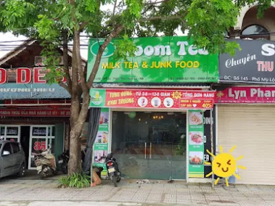 boom tea - trà sữa  ăn vặt - quán cà phê