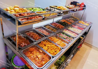 buffet lẩu nướng hoàng con - nhà hàng