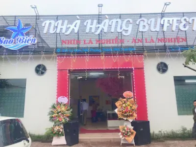 buffet sao biển - nhà hàng tiệc đứng