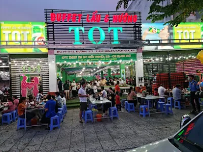 buffet tot - nhà hàng tiệc đứng