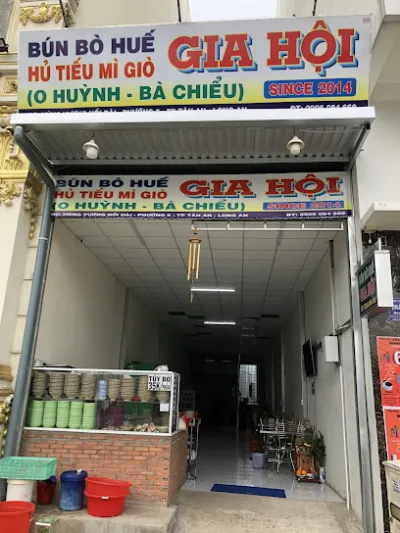 bún bò gia hội - o huỳnh quán  bún bò ngon tân an - quán ăn nhỏ