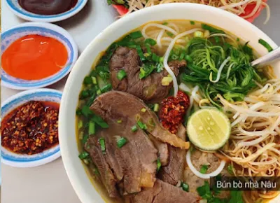 bún bò huế nhà nâu - nhà hàng