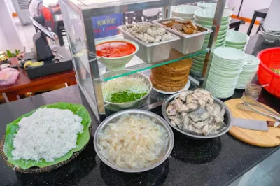 bún cá nóng - đặc sản nha trang - quán ăn nhỏ