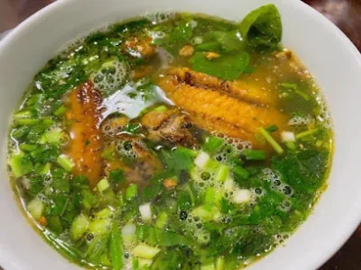 bún cá rô đồng - quán ăn nhỏ