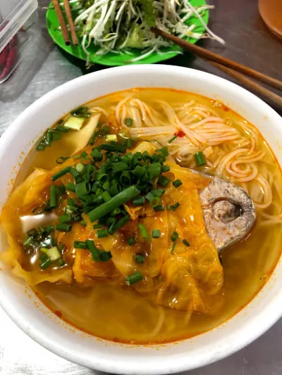 bún chả cá hoàng anh - quán ăn nhỏ