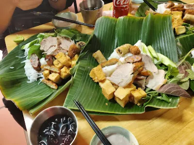bún đậu cô bông - nhà hàng