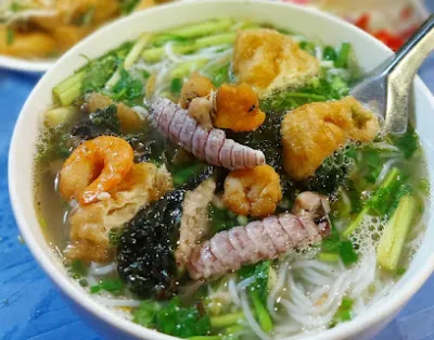 bún hải sản chả mực hạ long - nhà hàng