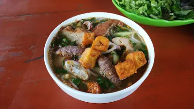 bún hải sản - nhà hàng
