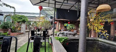 cà phê bon sai  quán có võng - quán cà phê