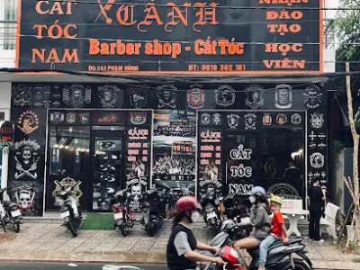 cảnh barber shop - tiệm cắt tóc