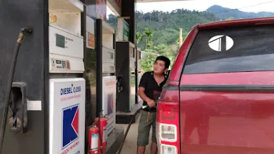 cây xăng nam trà my - trạm xăng