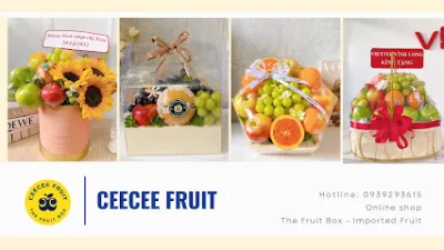ceecee fruit - giỏ trái cây nhập khẩu vĩnh long - cửa hàng bán buôn trái cây