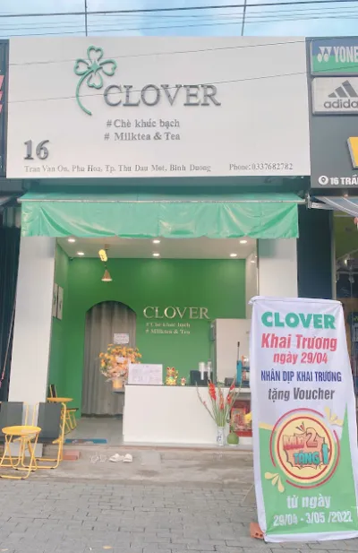 chè khúc bạch clover - quán cà phê