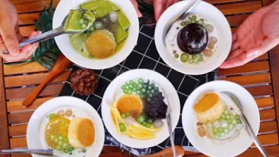 chè ngọc thạch phố nối - quán ăn nhỏ