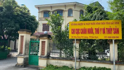 chi cục chăn nuôi, thú y và thuỷ sản tỉnh bắc ninh - bệnh viện thú y