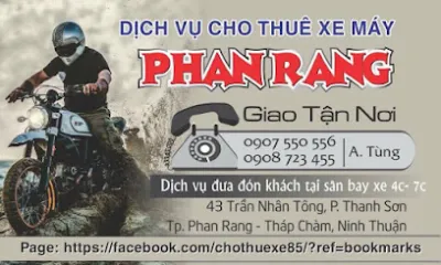 cho thuê xe máy phan rang - văn phòng công ty