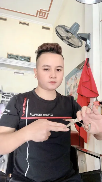 cò luân cắt tóc nam - nữ - tiệm cắt tóc