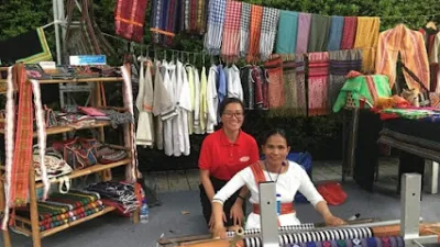 cơ sở dệt hàng thổ cẩm thanh đan - nhà máy dệt