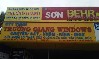 cơ sở nhôm kính trường giang - cửa hàng sơn