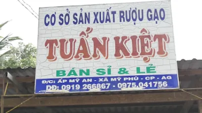 cơ sở sản xuất rượu gạo tuấn kiệt - cửa hàng rượu