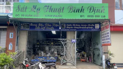 cở sở sắt mỹ thuật bình định - cửa hàng