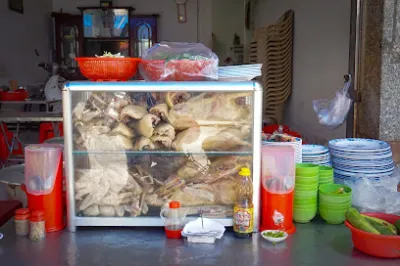 cơm cháo vịt chi - quán ăn nhỏ