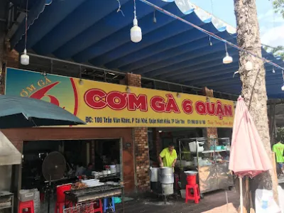 cơm gà 6 quận - quán ăn nhỏ