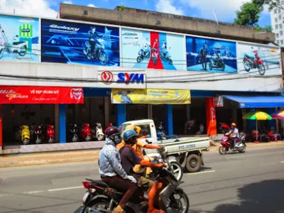 cửa hàng bán xe máy & phụ tùng chính hãng sym kymco tuấn hùng - cửa hàng phụ tùng xe máy